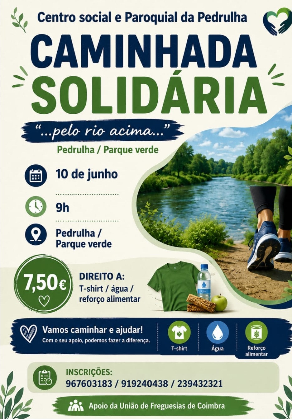 Caminhada Solidária “...pelo rio acima...”