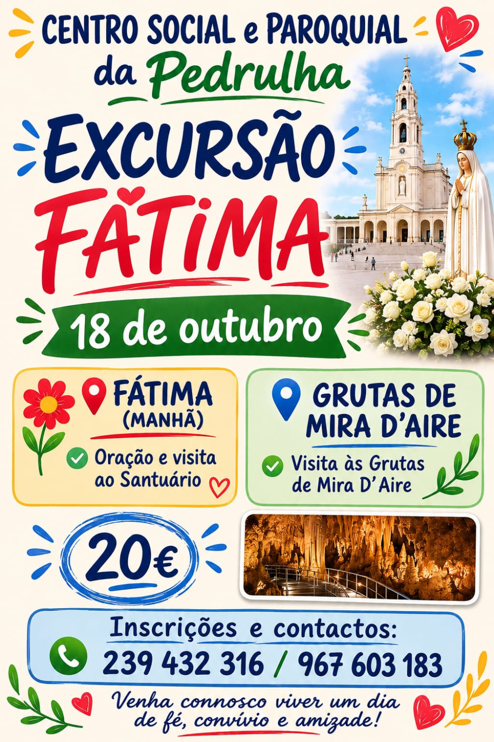 Excursão Fátima