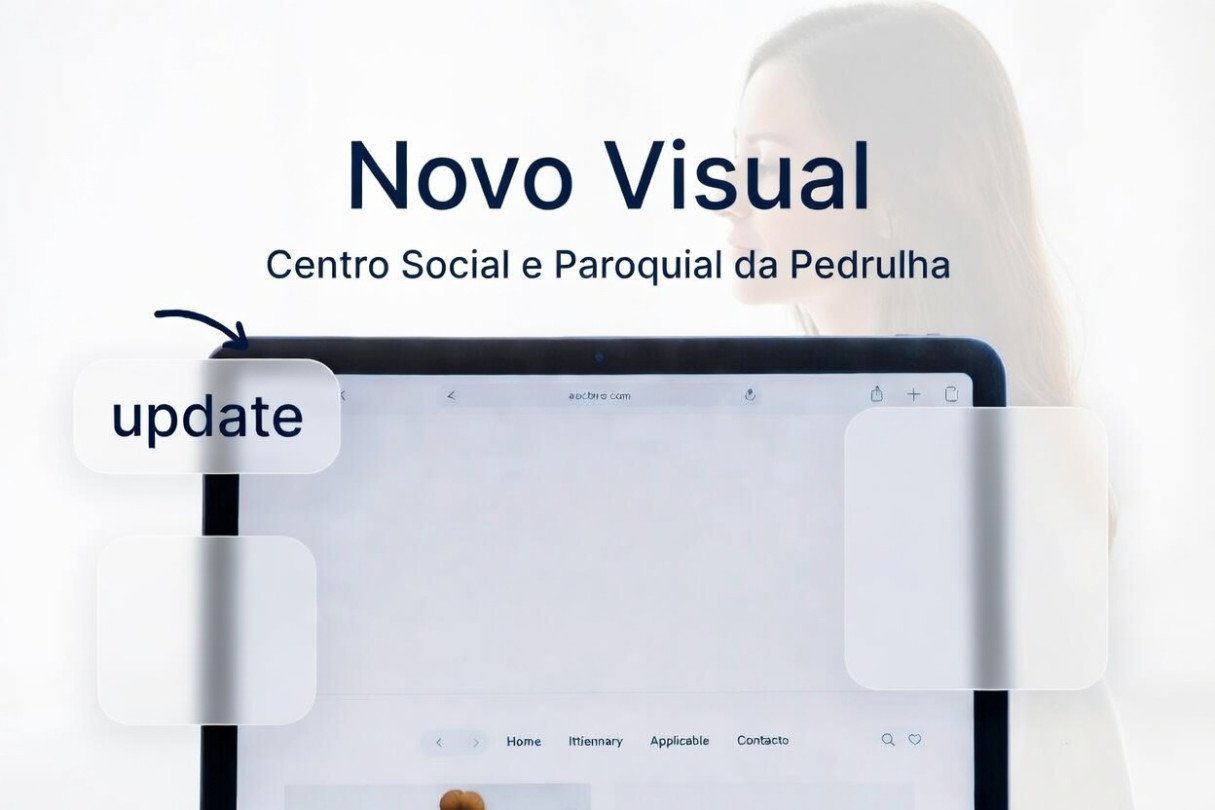 Nova identidade visual do Centro Social e Paroquial da Pedrulha
